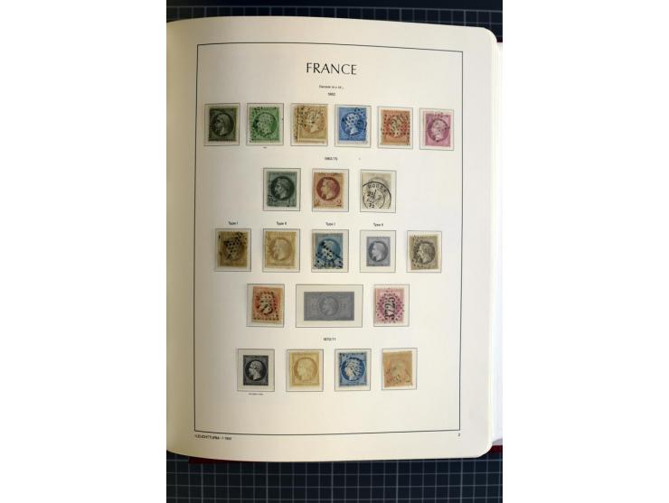 1849/1938, meist gestempelte Sammlung mit guten Ausgaben wie Mi.-Nr. 49K (Attest Calves), Porto, Kolonien Allgemeine Ausgaben