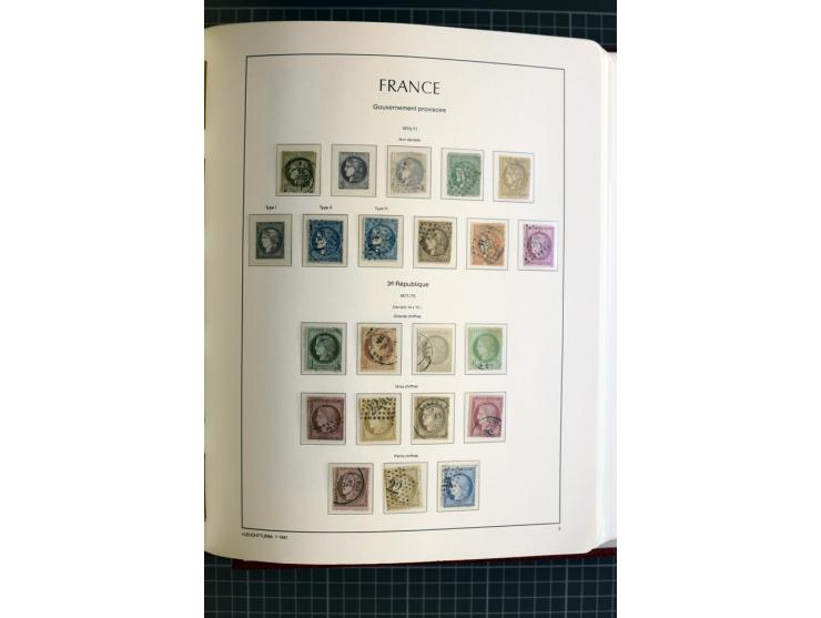 1849/1938, meist gestempelte Sammlung mit guten Ausgaben wie Mi.-Nr. 49K (Attest Calves), Porto, Kolonien Allgemeine Ausgaben