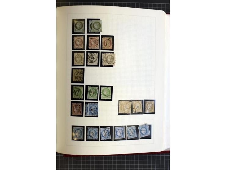 1849/1938, meist gestempelte Sammlung mit guten Ausgaben wie Mi.-Nr. 49K (Attest Calves), Porto, Kolonien Allgemeine Ausgaben