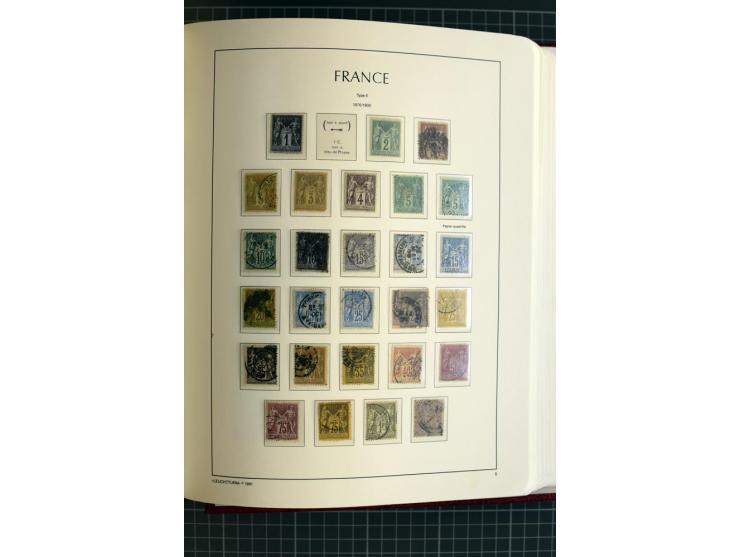 1849/1938, meist gestempelte Sammlung mit guten Ausgaben wie Mi.-Nr. 49K (Attest Calves), Porto, Kolonien Allgemeine Ausgaben