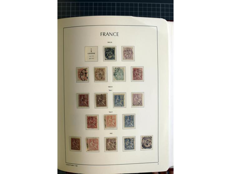 1849/1938, meist gestempelte Sammlung mit guten Ausgaben wie Mi.-Nr. 49K (Attest Calves), Porto, Kolonien Allgemeine Ausgaben