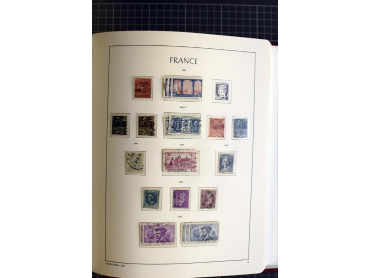 1849/1938, meist gestempelte Sammlung mit guten Ausgaben wie Mi.-Nr. 49K (Attest Calves), Porto, Kolonien Allgemeine Ausgaben