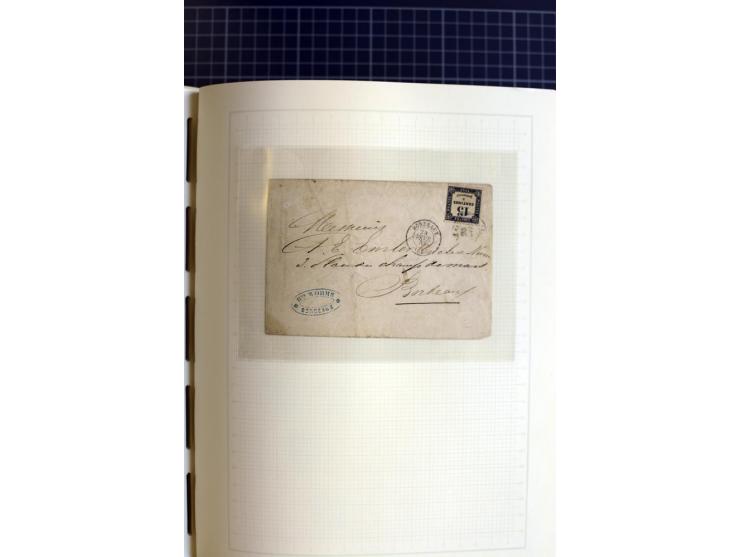 1849/1938, meist gestempelte Sammlung mit guten Ausgaben wie Mi.-Nr. 49K (Attest Calves), Porto, Kolonien Allgemeine Ausgaben