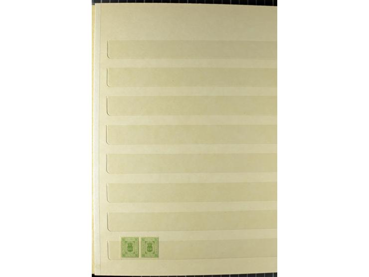 1896/1949, postfrischer Lagerbestand mit Dienst, oft in Einheiten, dabei Mi.-Nr.92(35), 102(21), 112(18), D43 (ca.130),etc, s
