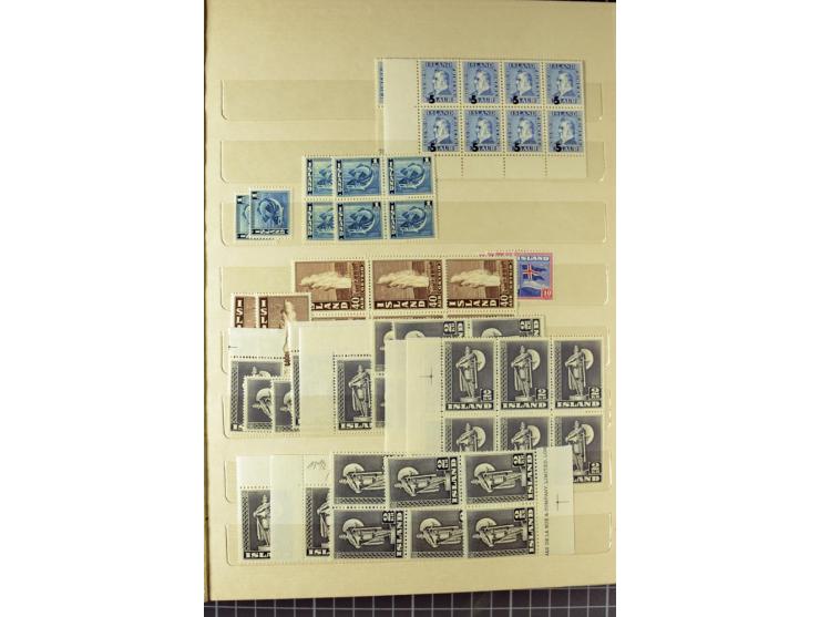 1896/1949, postfrischer Lagerbestand mit Dienst, oft in Einheiten, dabei Mi.-Nr.92(35), 102(21), 112(18), D43 (ca.130),etc, s