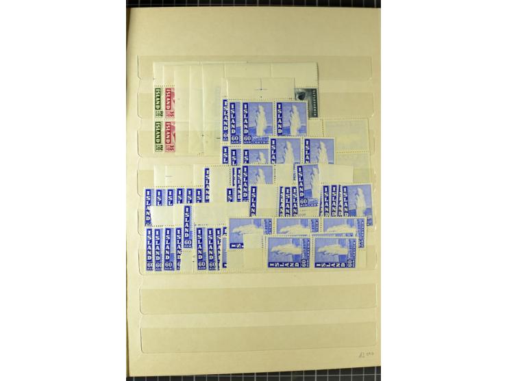 1896/1949, postfrischer Lagerbestand mit Dienst, oft in Einheiten, dabei Mi.-Nr.92(35), 102(21), 112(18), D43 (ca.130),etc, s