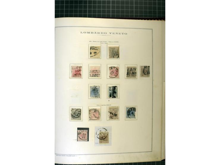 1850/1864, Kirchenstaat bis Toskana, ungebrauchte und gestempelte Sammlung mit vielen besseren Werten und einigen schönen Bri