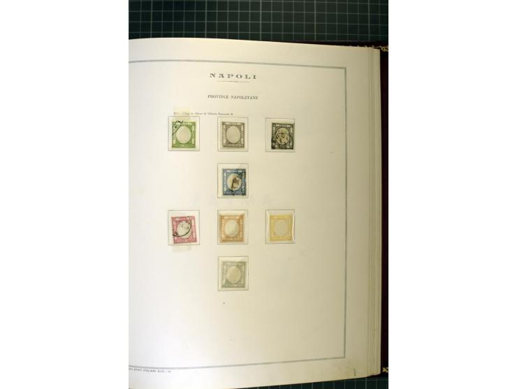 1850/1864, Kirchenstaat bis Toskana, ungebrauchte und gestempelte Sammlung mit vielen besseren Werten und einigen schönen Bri