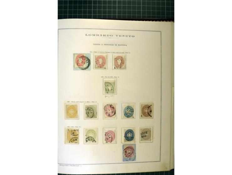 1850/1864, Kirchenstaat bis Toskana, ungebrauchte und gestempelte Sammlung mit vielen besseren Werten und einigen schönen Bri