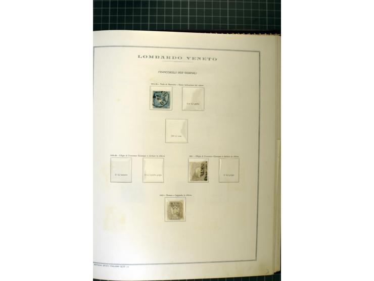 1850/1864, Kirchenstaat bis Toskana, ungebrauchte und gestempelte Sammlung mit vielen besseren Werten und einigen schönen Bri