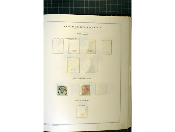 1850/1864, Kirchenstaat bis Toskana, ungebrauchte und gestempelte Sammlung mit vielen besseren Werten und einigen schönen Bri