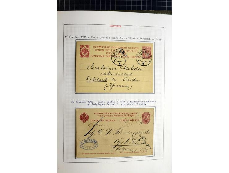 1918/40, ungebrauchte und gestempelte Sammlung mit Mi.Nr. 220-24, einigen Briefen und Karten etc.