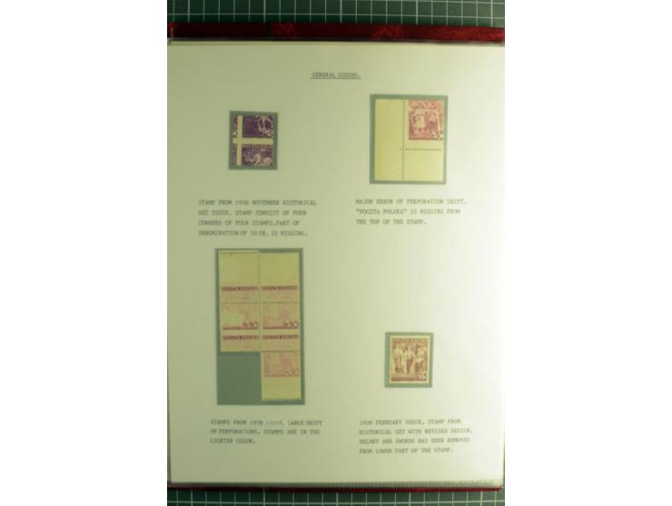 1918/24, ungebrauchte/postfrische und gestempelte Partie mit einigen Briefen und Karten, dabei diverse bessere Werte, Probedr