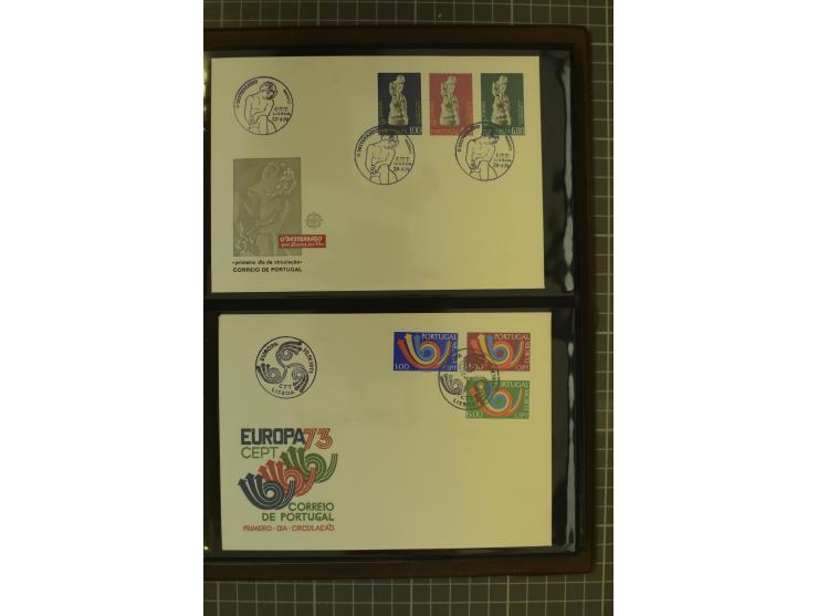 1873/1979 (ca.), Partie Briefe, Karten und Ganzsachen, dabei Reco, Zensur, Luftpost, Kolonien etc.