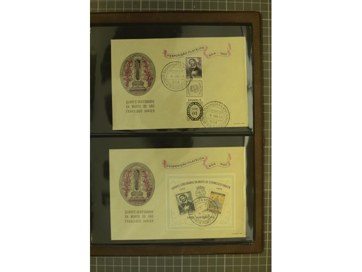 1873/1979 (ca.), Partie Briefe, Karten und Ganzsachen, dabei Reco, Zensur, Luftpost, Kolonien etc.