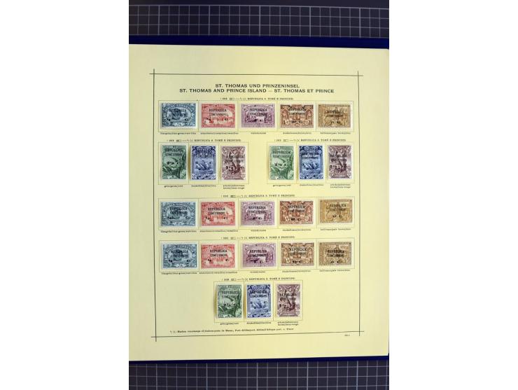 1869/1939, ungebrauchte und gestempelte, sehr reichhaltige Sammlung mit einer Vielzahl an guten Werten und Sätzen