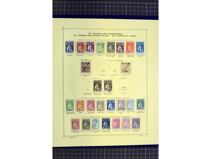 1869/1939, ungebrauchte und gestempelte, sehr reichhaltige Sammlung mit einer Vielzahl an guten Werten und Sätzen