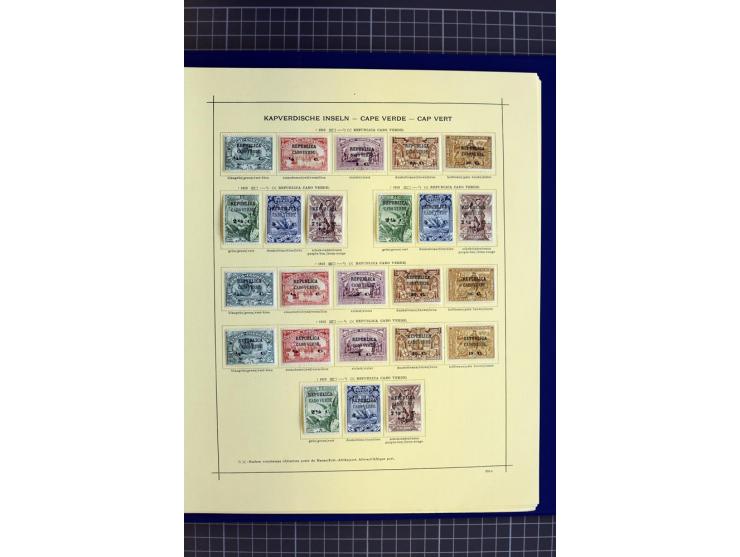 1869/1939, ungebrauchte und gestempelte, sehr reichhaltige Sammlung mit einer Vielzahl an guten Werten und Sätzen