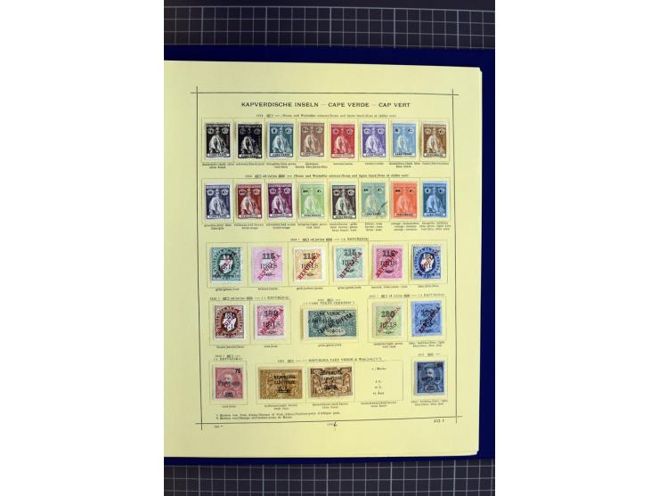 1869/1939, ungebrauchte und gestempelte, sehr reichhaltige Sammlung mit einer Vielzahl an guten Werten und Sätzen
