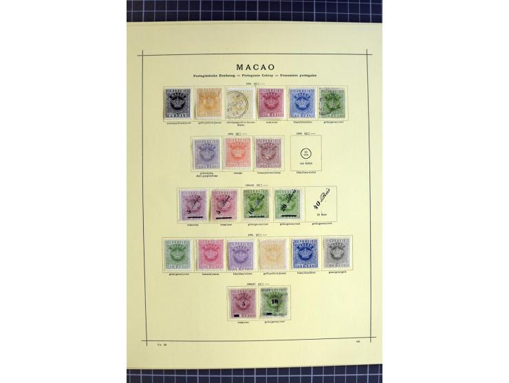 1884/1938, ungebrauchte und gestempelte Sammlung mit vielen besseren Werten und Sätzen