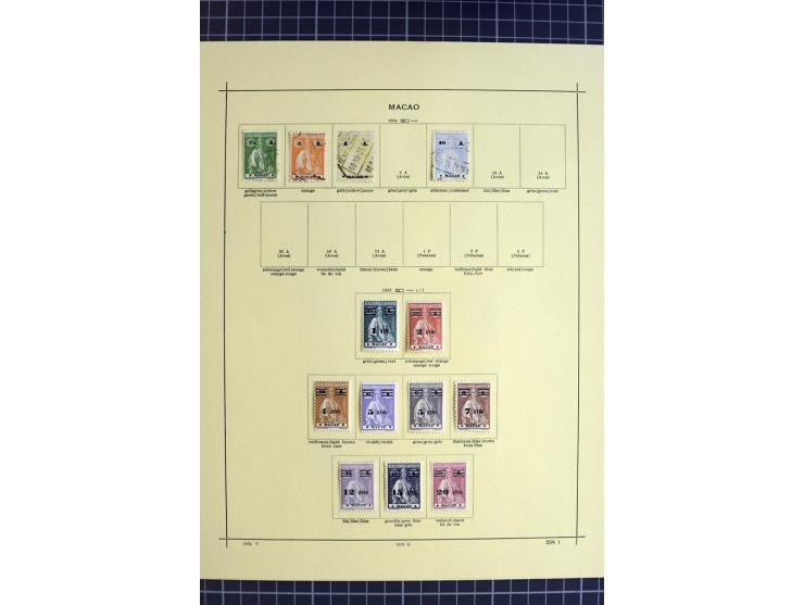 1884/1938, ungebrauchte und gestempelte Sammlung mit vielen besseren Werten und Sätzen