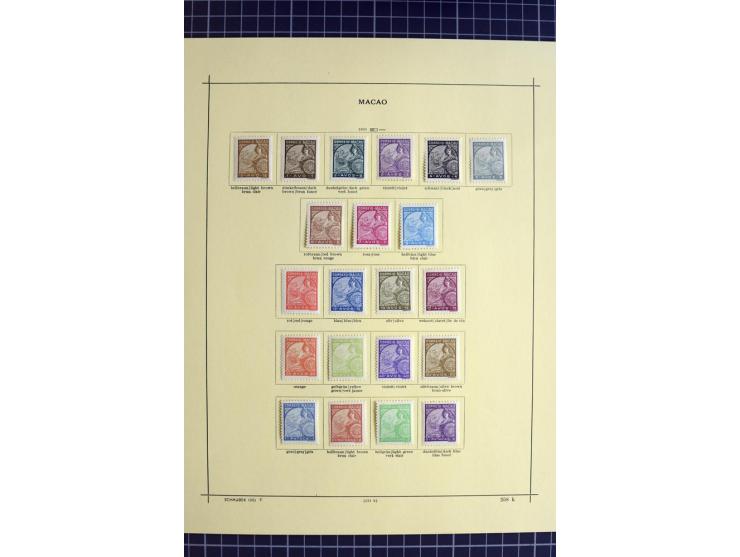 1884/1938, ungebrauchte und gestempelte Sammlung mit vielen besseren Werten und Sätzen