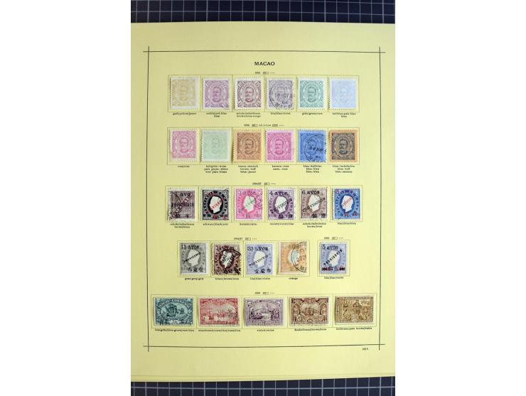 1884/1938, ungebrauchte und gestempelte Sammlung mit vielen besseren Werten und Sätzen