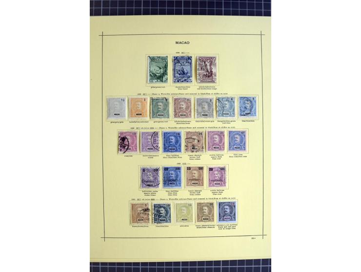 1884/1938, ungebrauchte und gestempelte Sammlung mit vielen besseren Werten und Sätzen