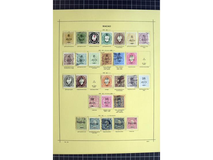 1884/1938, ungebrauchte und gestempelte Sammlung mit vielen besseren Werten und Sätzen