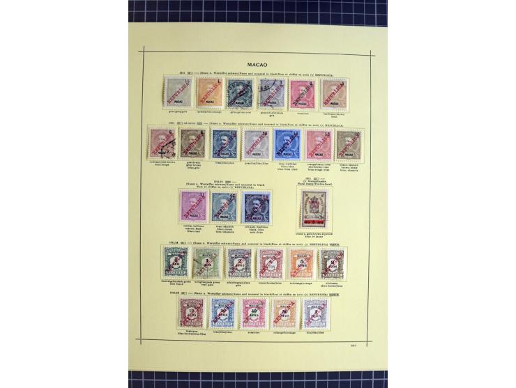 1884/1938, ungebrauchte und gestempelte Sammlung mit vielen besseren Werten und Sätzen