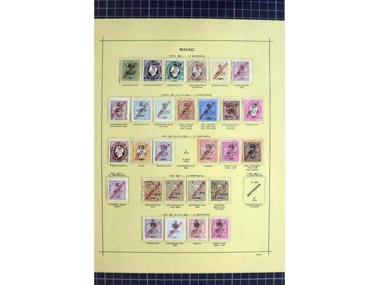 1884/1938, ungebrauchte und gestempelte Sammlung mit vielen besseren Werten und Sätzen
