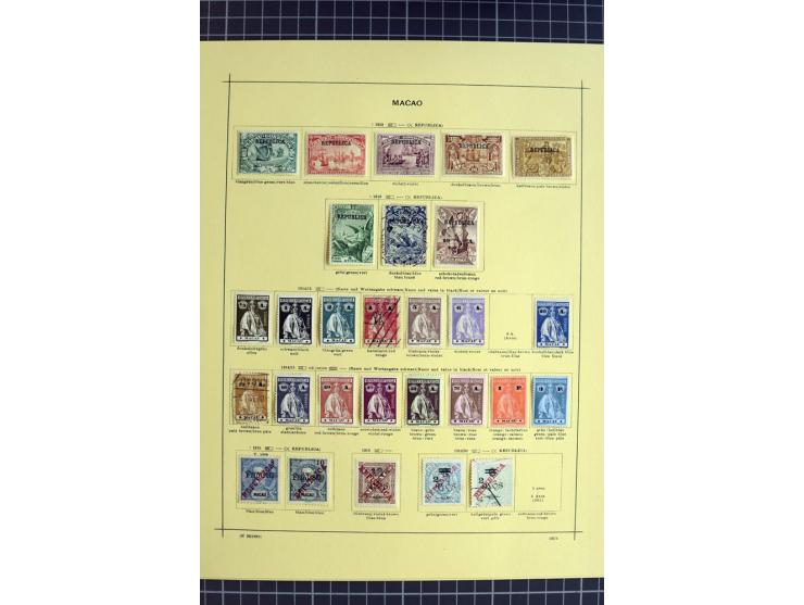 1884/1938, ungebrauchte und gestempelte Sammlung mit vielen besseren Werten und Sätzen