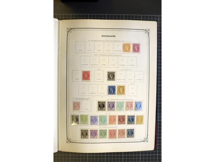 1858/1961, ungebrauchte sehr reichhaltige Sammlung mit einer Vielzahl besserer Werte und Sätze, dazu Dienst, Porto, Deutsche 