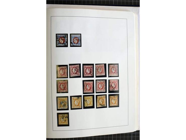 1858/1906, ungebrauchte und gestempelte Sammlung, meist mehrfach gesammelt, die Erhaltung reicht von mangelhaft bis Pracht, a
