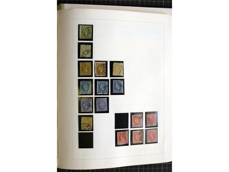 1858/1906, ungebrauchte und gestempelte Sammlung, meist mehrfach gesammelt, die Erhaltung reicht von mangelhaft bis Pracht, a