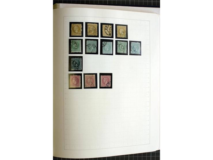 1858/1906, ungebrauchte und gestempelte Sammlung, meist mehrfach gesammelt, die Erhaltung reicht von mangelhaft bis Pracht, a