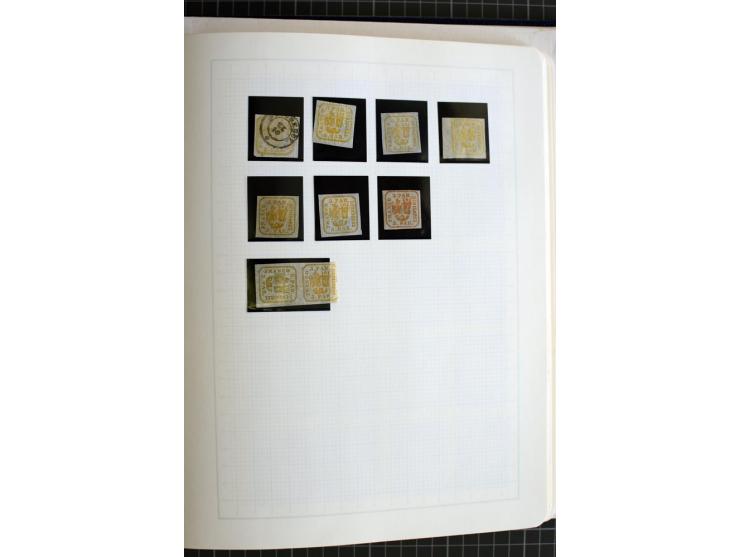 1858/1906, ungebrauchte und gestempelte Sammlung, meist mehrfach gesammelt, die Erhaltung reicht von mangelhaft bis Pracht, a