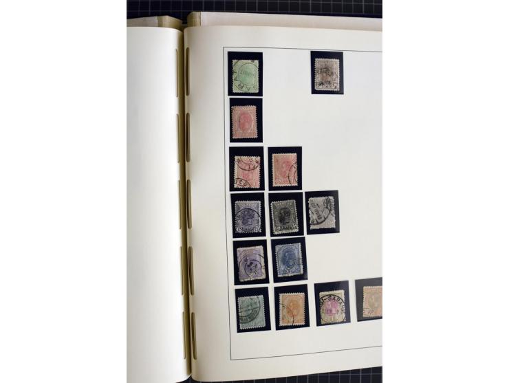 1858/1906, ungebrauchte und gestempelte Sammlung, meist mehrfach gesammelt, die Erhaltung reicht von mangelhaft bis Pracht, a