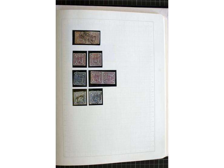 1858/1906, ungebrauchte und gestempelte Sammlung, meist mehrfach gesammelt, die Erhaltung reicht von mangelhaft bis Pracht, a