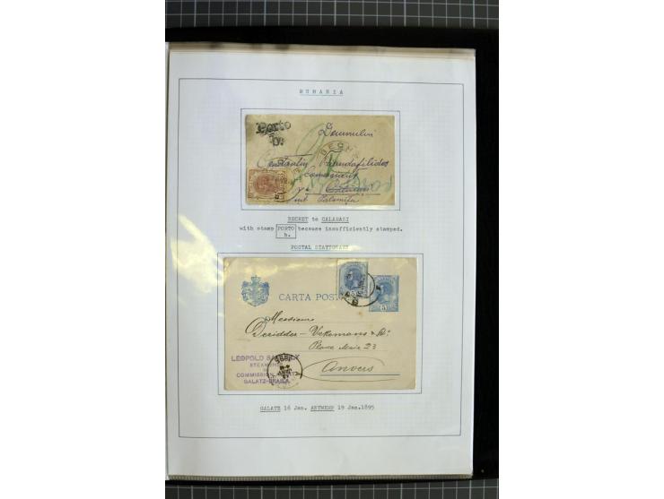 1862/1913, ungebrauchte und gestempelte Sammlung mit besseren Ausgaben wie Mi.-Nr. DI-XI, einige Belege etc.