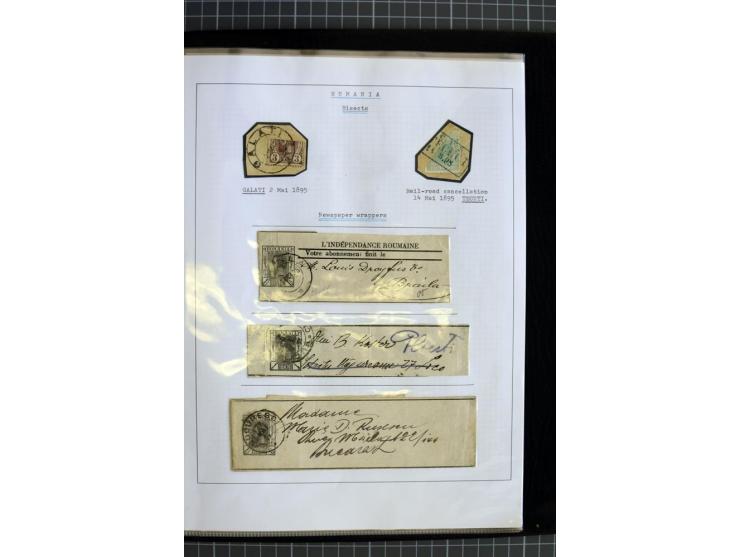 1862/1913, ungebrauchte und gestempelte Sammlung mit besseren Ausgaben wie Mi.-Nr. DI-XI, einige Belege etc.