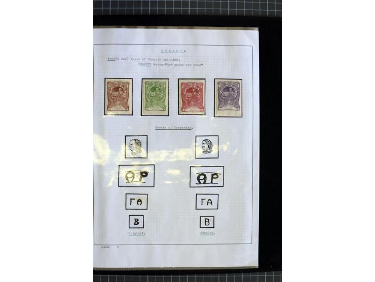 1862/1913, ungebrauchte und gestempelte Sammlung mit besseren Ausgaben wie Mi.-Nr. DI-XI, einige Belege etc.