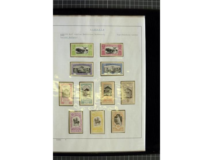 1862/1913, ungebrauchte und gestempelte Sammlung mit besseren Ausgaben wie Mi.-Nr. DI-XI, einige Belege etc.