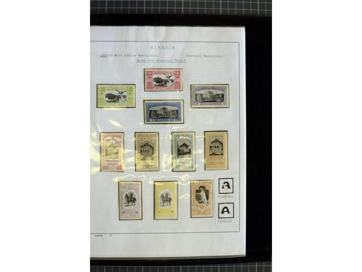 1862/1913, ungebrauchte und gestempelte Sammlung mit besseren Ausgaben wie Mi.-Nr. DI-XI, einige Belege etc.