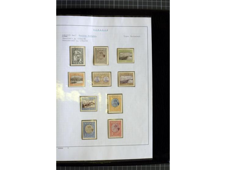 1862/1913, ungebrauchte und gestempelte Sammlung mit besseren Ausgaben wie Mi.-Nr. DI-XI, einige Belege etc.