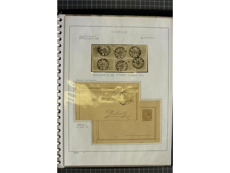 1862/1913, ungebrauchte und gestempelte Sammlung mit besseren Ausgaben wie Mi.-Nr. DI-XI, einige Belege etc.