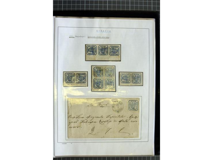 1862/1913, ungebrauchte und gestempelte Sammlung mit besseren Ausgaben wie Mi.-Nr. DI-XI, einige Belege etc.