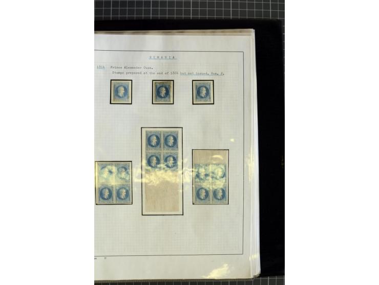 1862/1913, ungebrauchte und gestempelte Sammlung mit besseren Ausgaben wie Mi.-Nr. DI-XI, einige Belege etc.