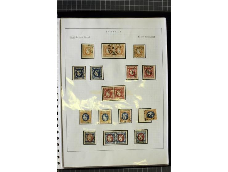1862/1913, ungebrauchte und gestempelte Sammlung mit besseren Ausgaben wie Mi.-Nr. DI-XI, einige Belege etc.
