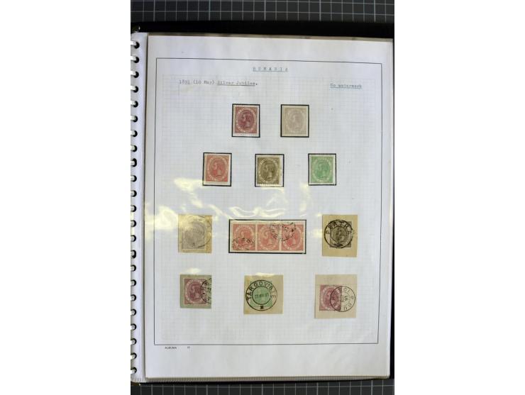 1862/1913, ungebrauchte und gestempelte Sammlung mit besseren Ausgaben wie Mi.-Nr. DI-XI, einige Belege etc.